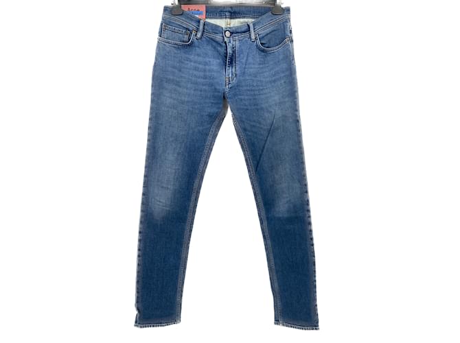 ACNE STUDIOS  Jeans T.US 34 cotton Blue  ref.1052682