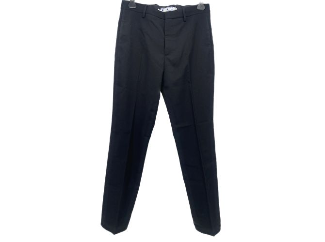 Off White Off-White trousers T.FR 48 Wool Black