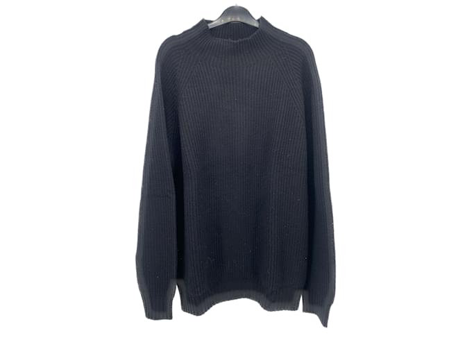 ASPESI  Knitwear & sweatshirts T.International M Wool Black  ref.1052693