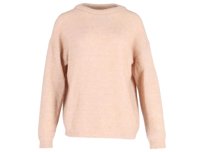 Acne Studios Brushed Knit Sweater in Peach Mohair Wool  ref.1052997