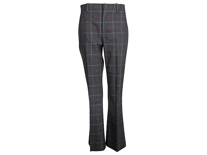 Gucci hot sale checkered pants