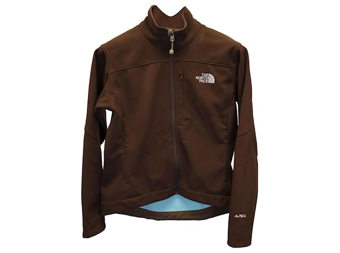 The North Face Apex Soft-Shell Jacket in Brown Polyester  ref.1053114