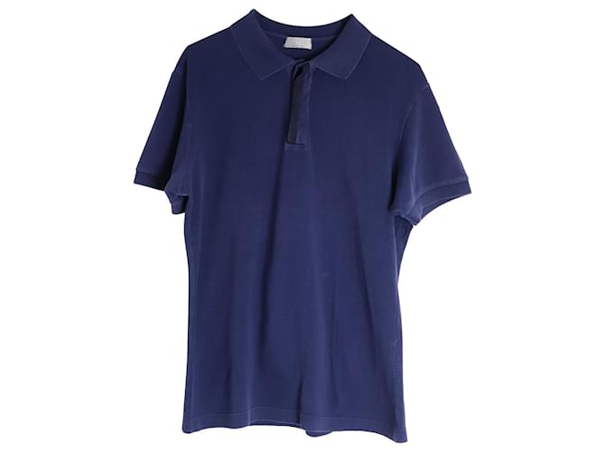 Dior Polo Shirt in Blue Cotton  ref.1053121