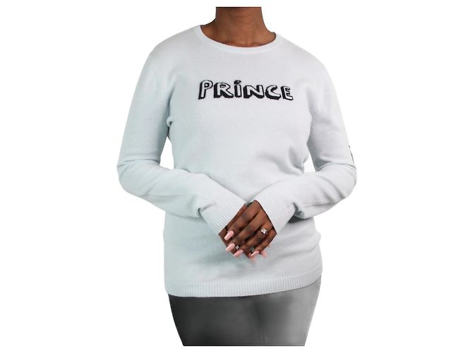 Bella Freud Mint Prince Pullover – Größe L Blau