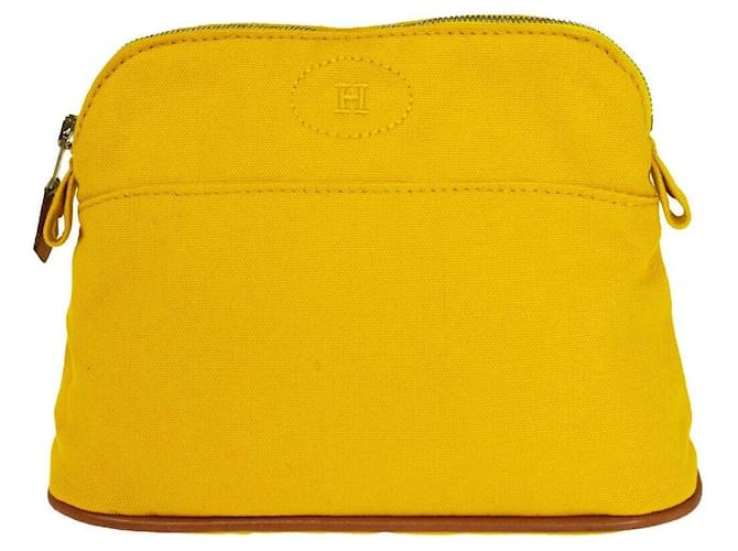 Hermès Bolide Yellow Cotton  ref.1053259