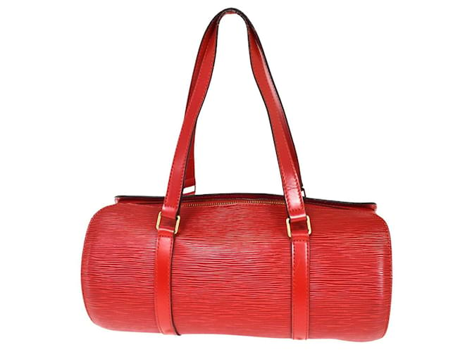 Louis Vuitton Soufflot Red Leather  ref.1053339