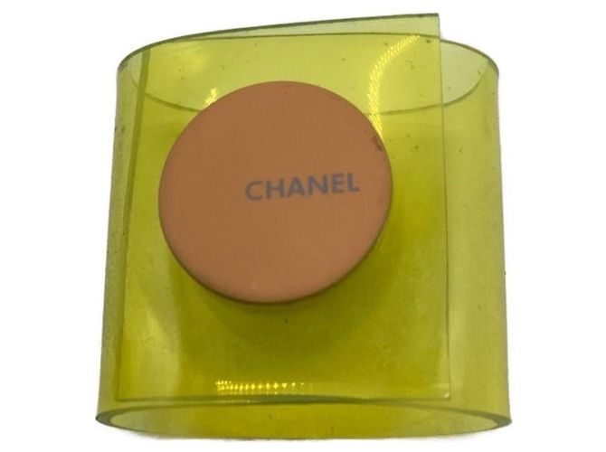 ***Anillo de goma CHANEL Amarillo