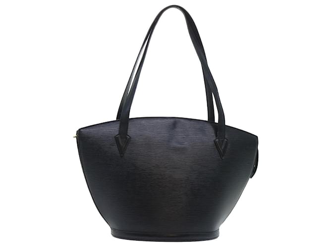 LOUIS VUITTON Epi Saint Jacques Shopping Shoulder Bag Black M52262 Auth ki3300 Leather  ref.1053641