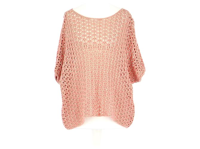 Fabiana Filippi sweater Pink Cotton  ref.1053803