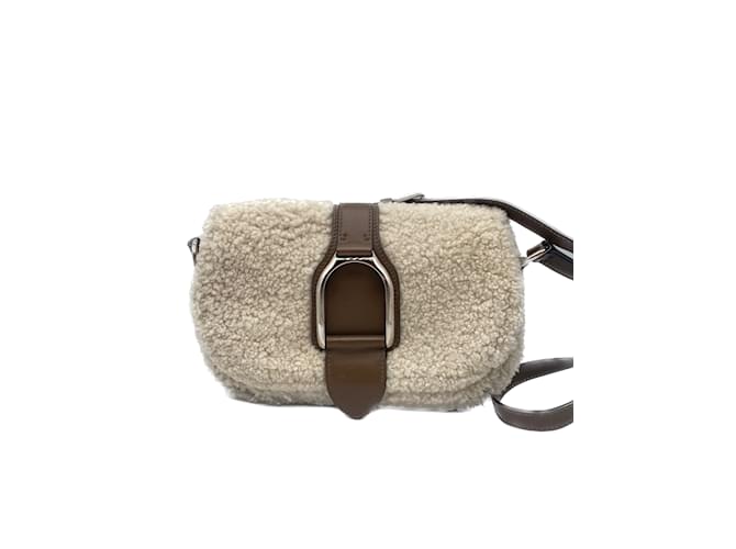 RALPH LAUREN  Handbags T.  Fur White  ref.1053908