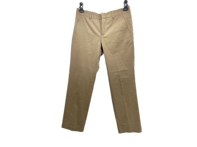 Hermès Calças HERMES T.fr 40 Algodão Bege
