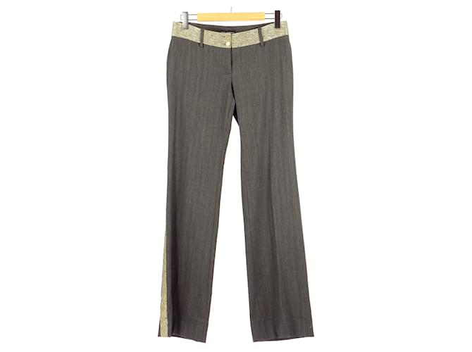 Dolce & Gabbana trousers Grey Wool  ref.1054163
