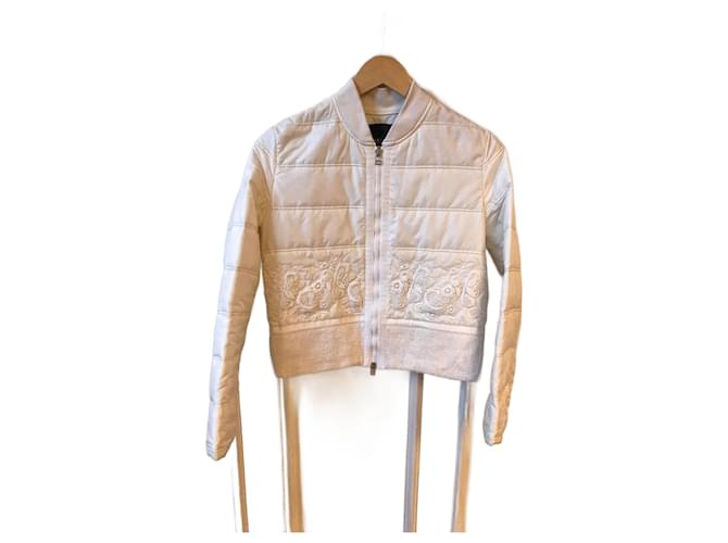 ERMANNO SCERVINO  Jackets T.IT 40 Polyester White  ref.1054368