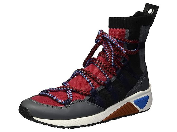 DIESEL Baskets chaussettes BE T40 Multicolore