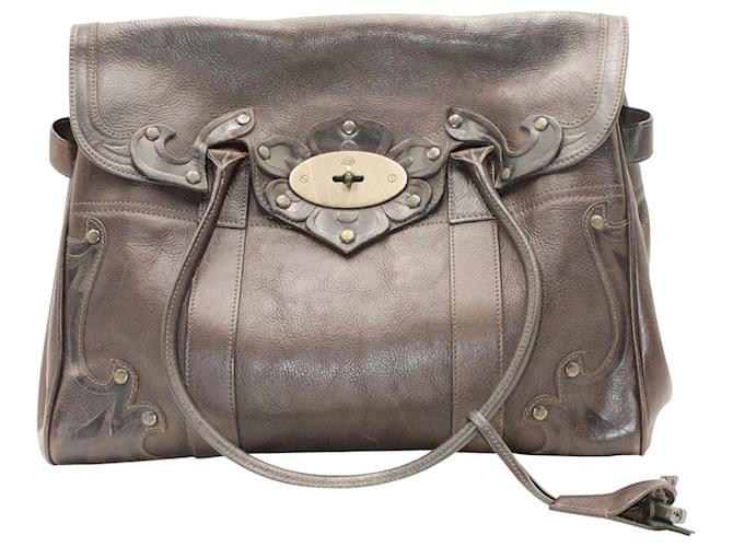 Mulberry Bayswater Shoulder Bag in Brown Leather  ref.1054598