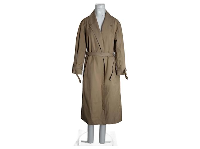 Joseph Solferino Trench ceinturé en coton beige  ref.1054632