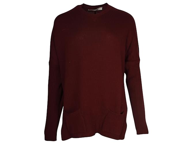 Marni Sweater in Maroon Wool Brown Red  ref.1054661