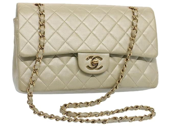 CHANEL, Bags, Auth Chanel Xl Jumbo Lambskin Leather Cc Classic Chain  Shoulder Tote Bag Hanbag