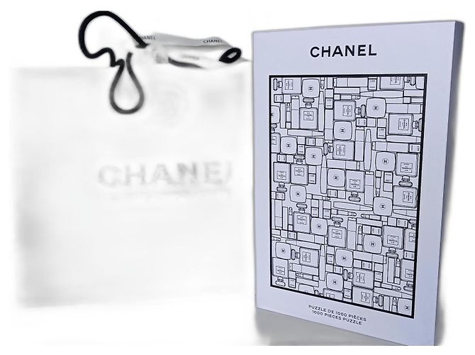 Quebra-cabeça de série limitada 100 anos de Chanel não.5, 1000 quartos. neuf. Branco