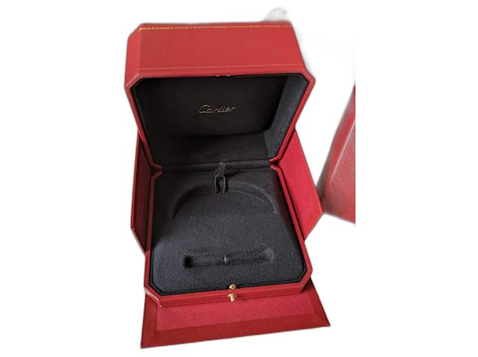 Cartier Bracelet jonc Love authentique boîte doublée et papier Rouge  ref.1054869