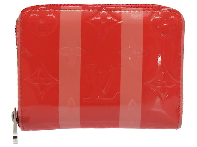 Louis Vuitton Zippy Coin Purse Red Patent leather  ref.1055026