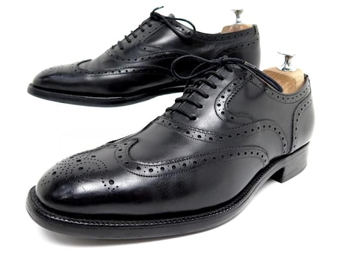 Church's ZAPATOS RICHELIEU MASTERCLASS DE LA IGLESIA 7sol 41 Zapatos de cuero negro  ref.1055410