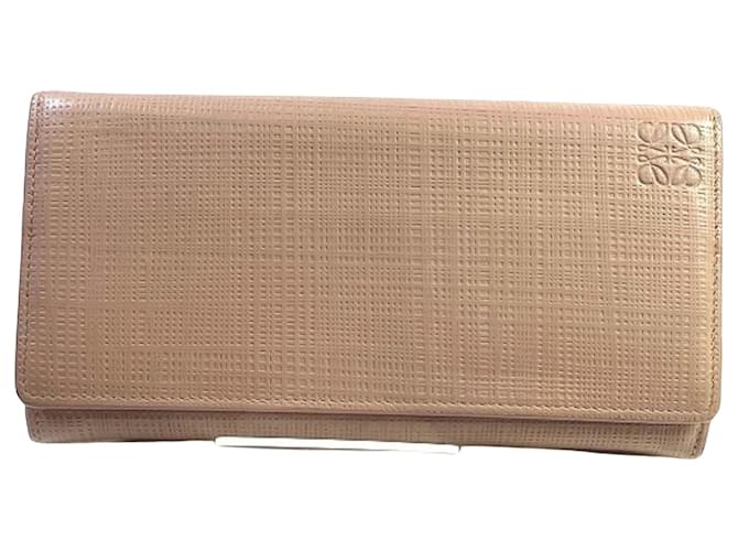 Loewe Linen Pink Leather  ref.1055504