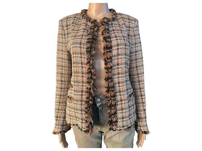 Isabel Marant Etoile Coats, Outerwear Brown Cotton  ref.1055608
