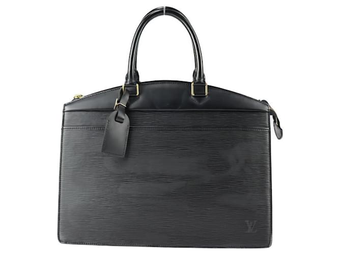Louis Vuitton Riviera Negro Cuero  ref.1055671