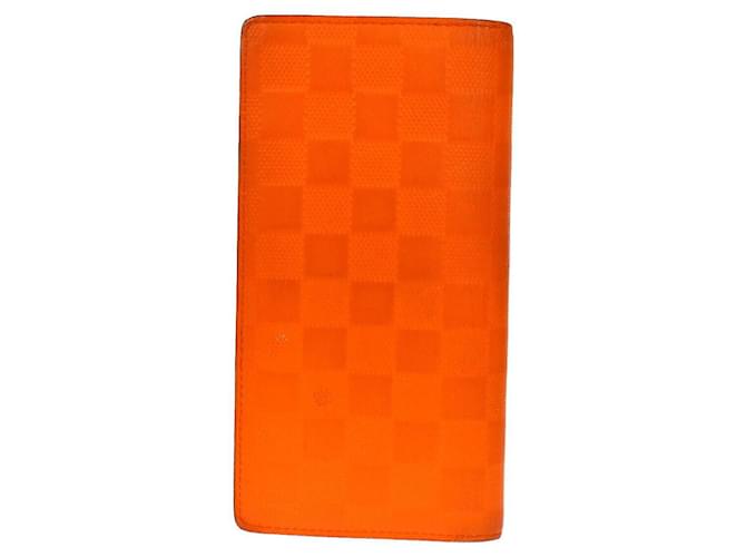 Louis Vuitton Brazza Toile Orange  ref.1055749