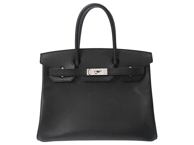 Hermès Birkin 30 Black Leather  ref.1055952