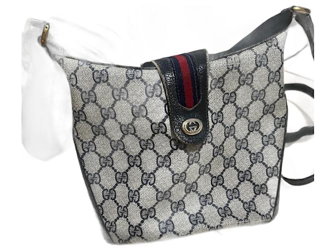 Gucci Handbags Grey Leather  ref.1055993
