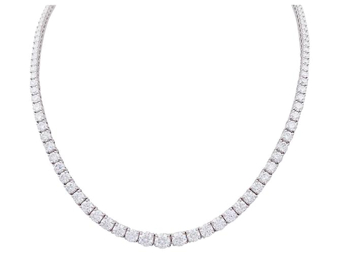 inconnue Diamond river necklace in white gold.  ref.1056024