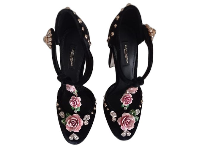 Dolce & Gabbana Decolleté Dolce e Gabbana rose Nero