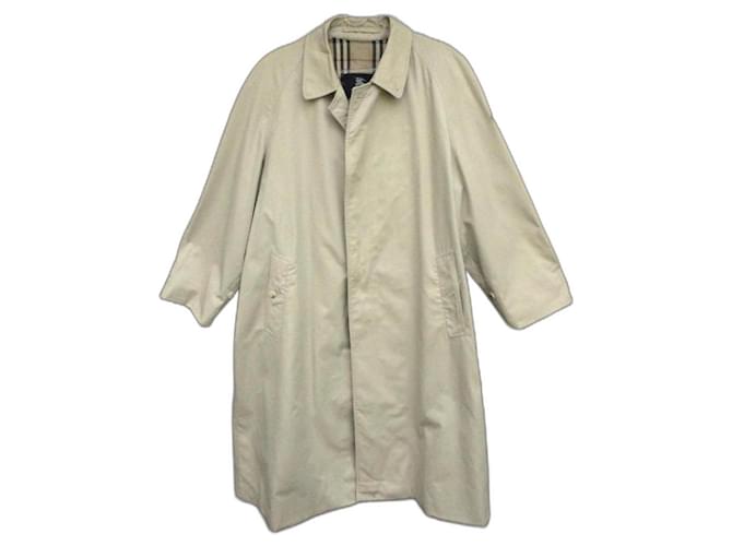 imperméable Burberry taille 54 Coton Polyester Beige  ref.1056123