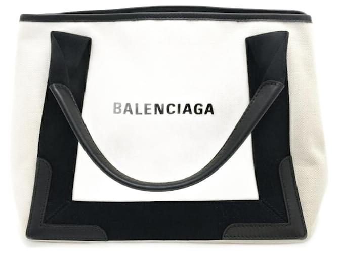 Balenciaga Navy Cream Cloth  ref.1056240