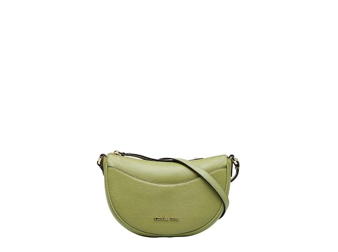 Michael Kors Small Leather Bucket Crossbody Bag Messenger Handbag Purse  Green 194900915516 | eBay