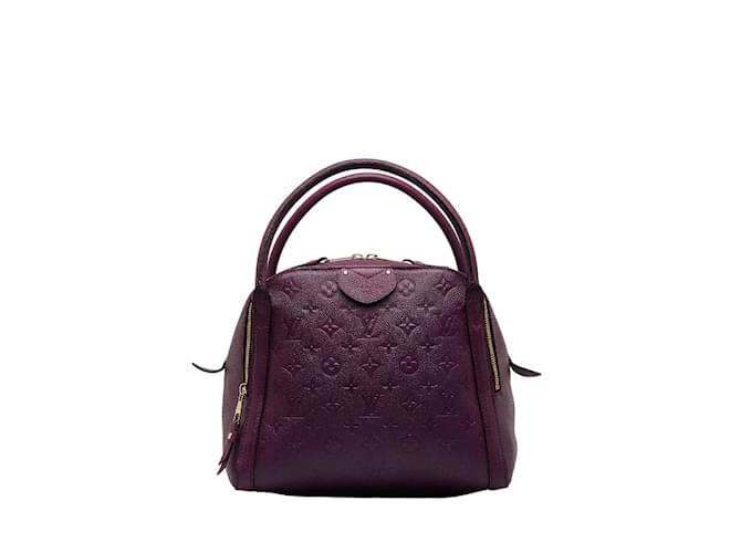 LOUIS VUITTON Monogram Empreinte Marais MM Satchel Bag