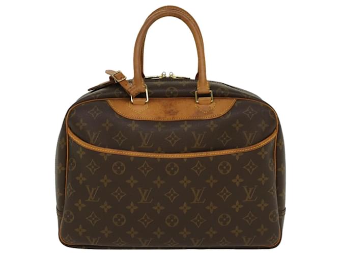 Louis Vuitton Deauville Brown Cloth  ref.1056545