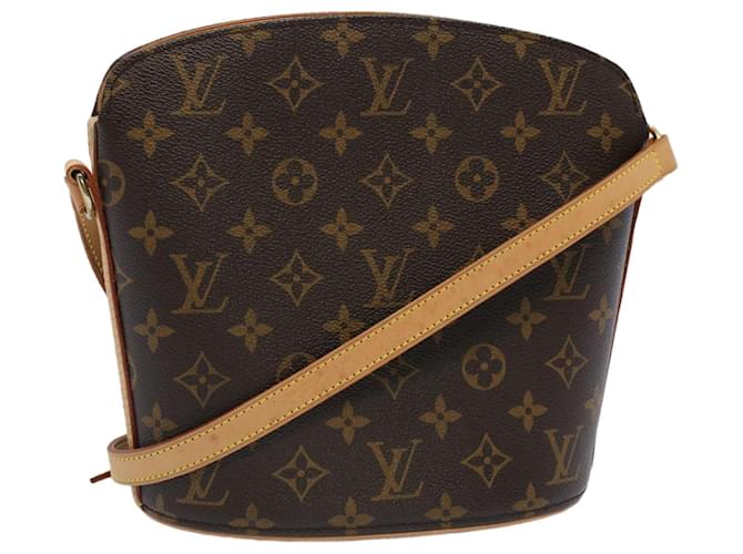 Louis Vuitton Drouot Brown Cloth  ref.1056571