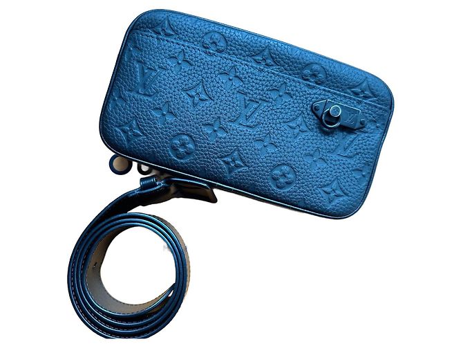 Wolga-Beutel Louis Vuitton Schwarz