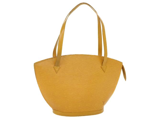 LOUIS VUITTON Epi Saint Jacques Shopping Shoulder Bag Yellow M52269 Auth bs8108 Leather  ref.1056748