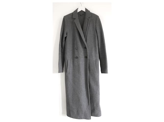 Autre Marque James Perse French Terry coat Grey Cotton  ref.1056897