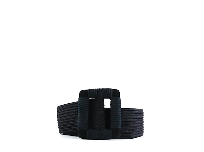 SAINT LAURENT  Belts T.cm 85 cloth Black  ref.1056995