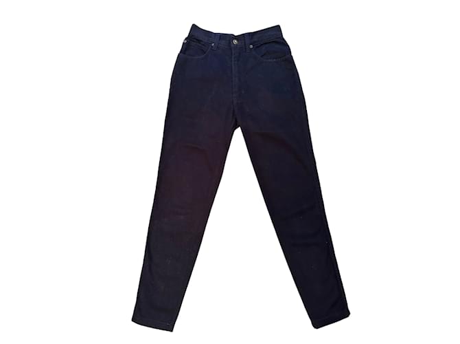 FENDI Jeans 34  Blue Cotton  ref.1057045
