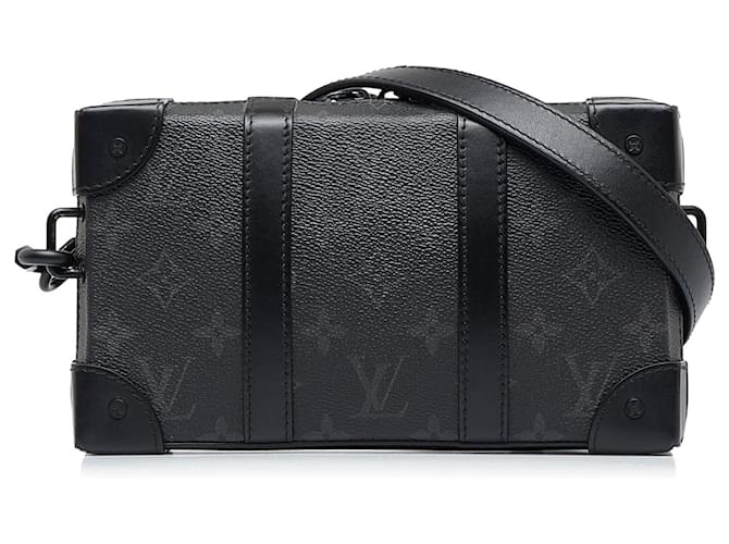 Black Louis Vuitton Monogram Eclipse Soft Trunk Wallet Crossbody