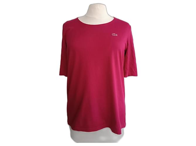 Lacoste Tops Red Cotton  ref.1057448