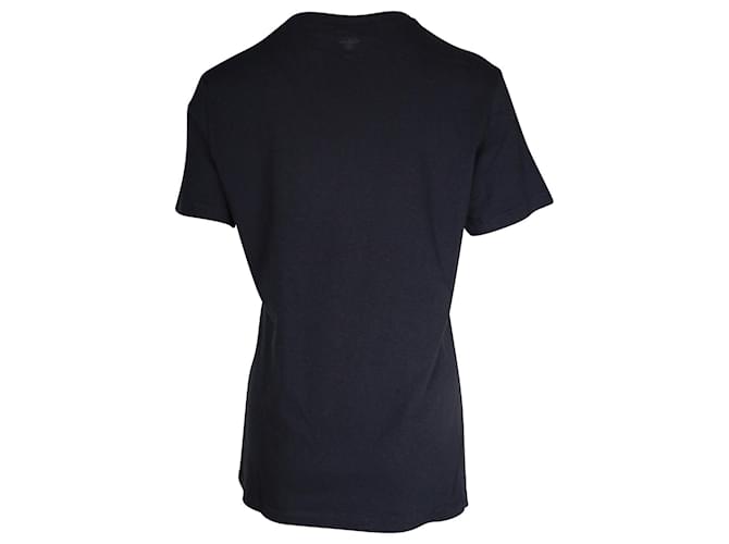 Dior „We Should All Be Feminists“-Konditionierungs-T-Shirt aus marineblauer Baumwolle  ref.1057596