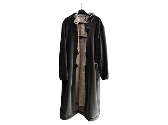 Emporio Armani Men Coats Outerwear Grey Polyester  ref.1057830