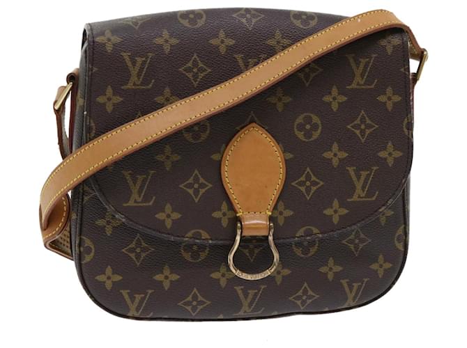 LOUIS VUITTON Retiro GM Monogram Canvas Shoulder Bag Brown